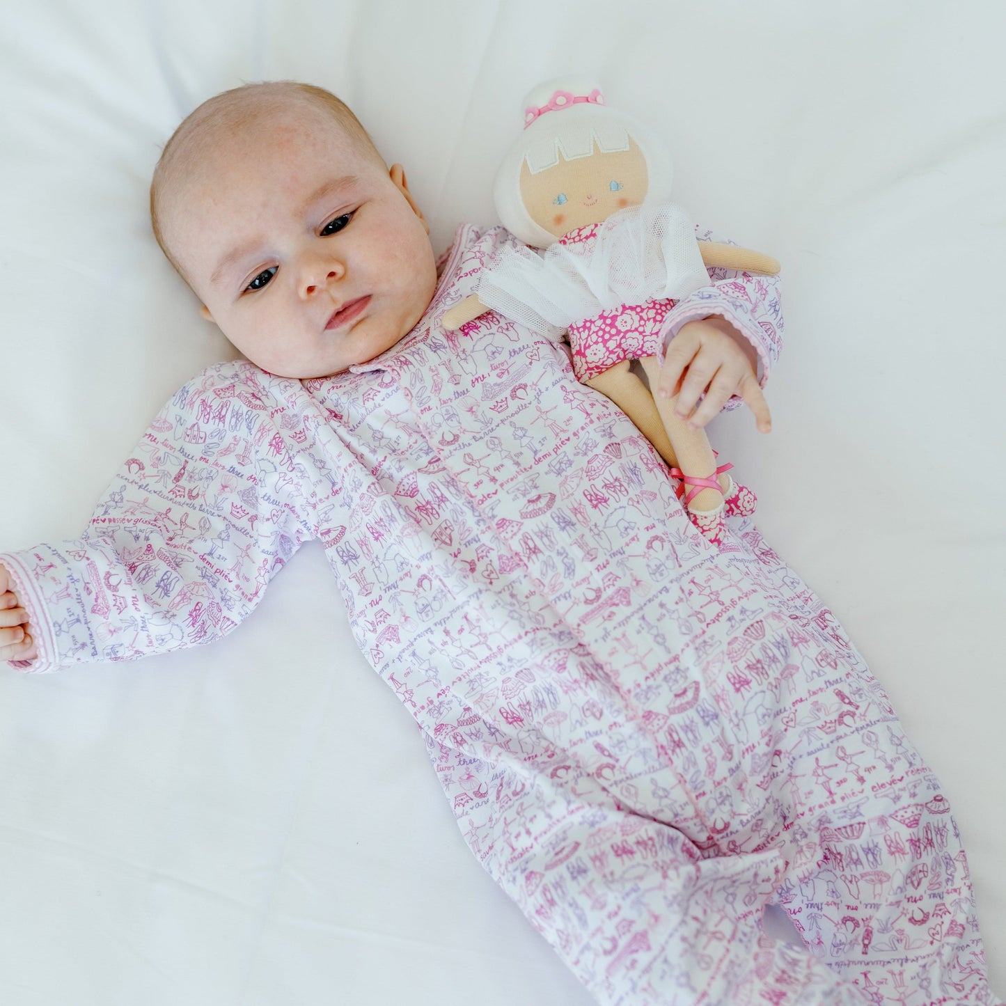 Ballet Snap Baby Onesie
