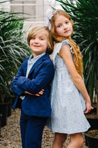 Organic Seersucker Suit Pant