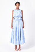 Ruched Sleeveless Top