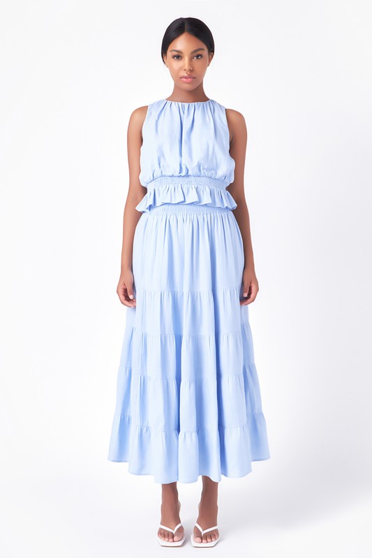 Ruched Sleeveless Top