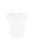 Baby Girl Blue Heart Print Onesie Set