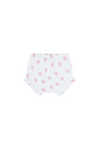 Pink Heart Print Pima Cotton Onesie Set