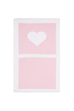 Heart Knit Blanket