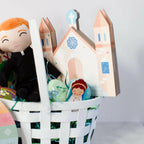 When We Go to Mass - shaped board book