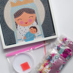 Gem Art Craft Kit Blessed Virgin Mary