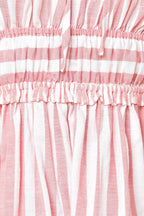 GIA PEONY PINK WOVEN MAXI DRESS