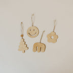 Christmas Comb Leather Ornament | Repurposed Leather