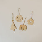 Christmas Comb Leather Ornament | Repurposed Leather