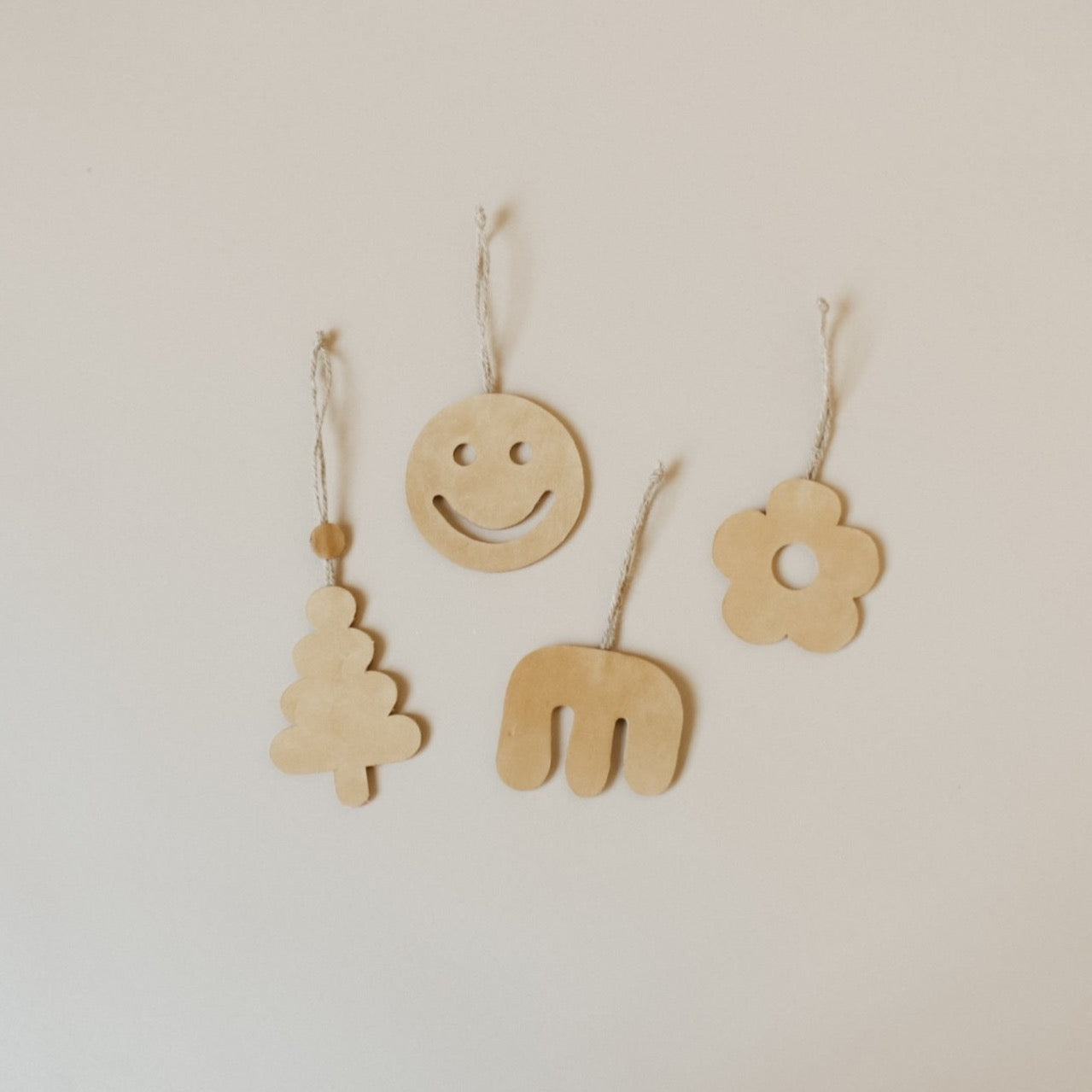 Christmas Comb Leather Ornament | Repurposed Leather