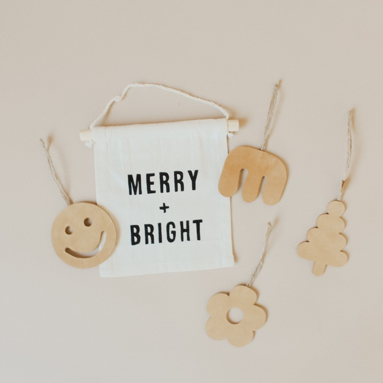 Christmas Comb Leather Ornament | Repurposed Leather