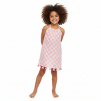 Mini Chantal Girls' Sundress Shell Beach Pink