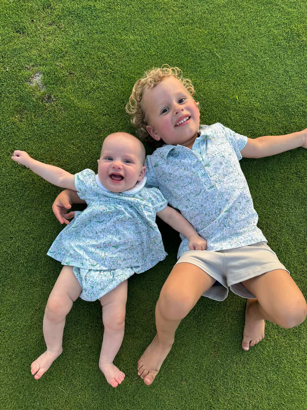 Girls Golf Sally Pima Cotton Play Dress