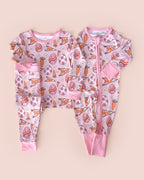 Girls Easter Hop Bamboo Two Piece Pajama Set