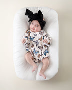 Baby Girl Bubble Romper | Butterflies