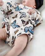Baby Girl Bubble Romper | Butterflies
