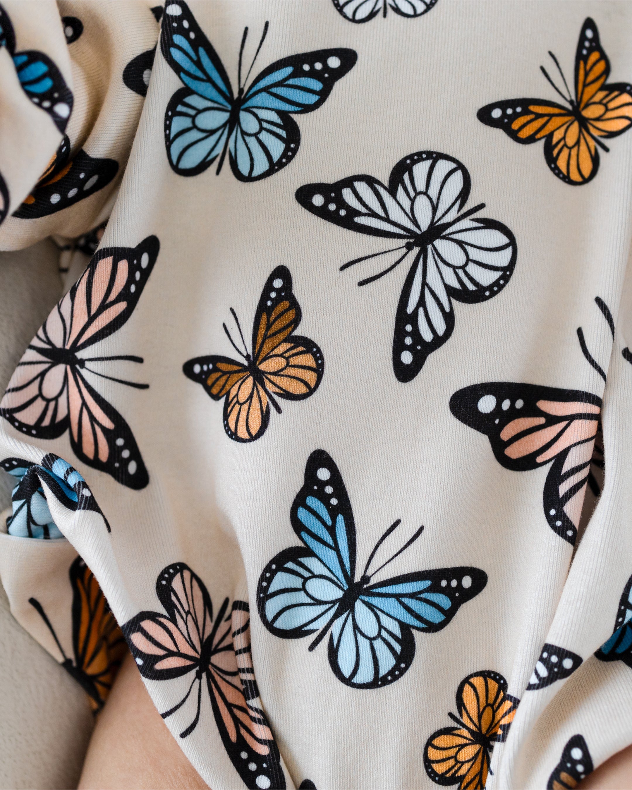 Baby Girl Bubble Romper | Butterflies