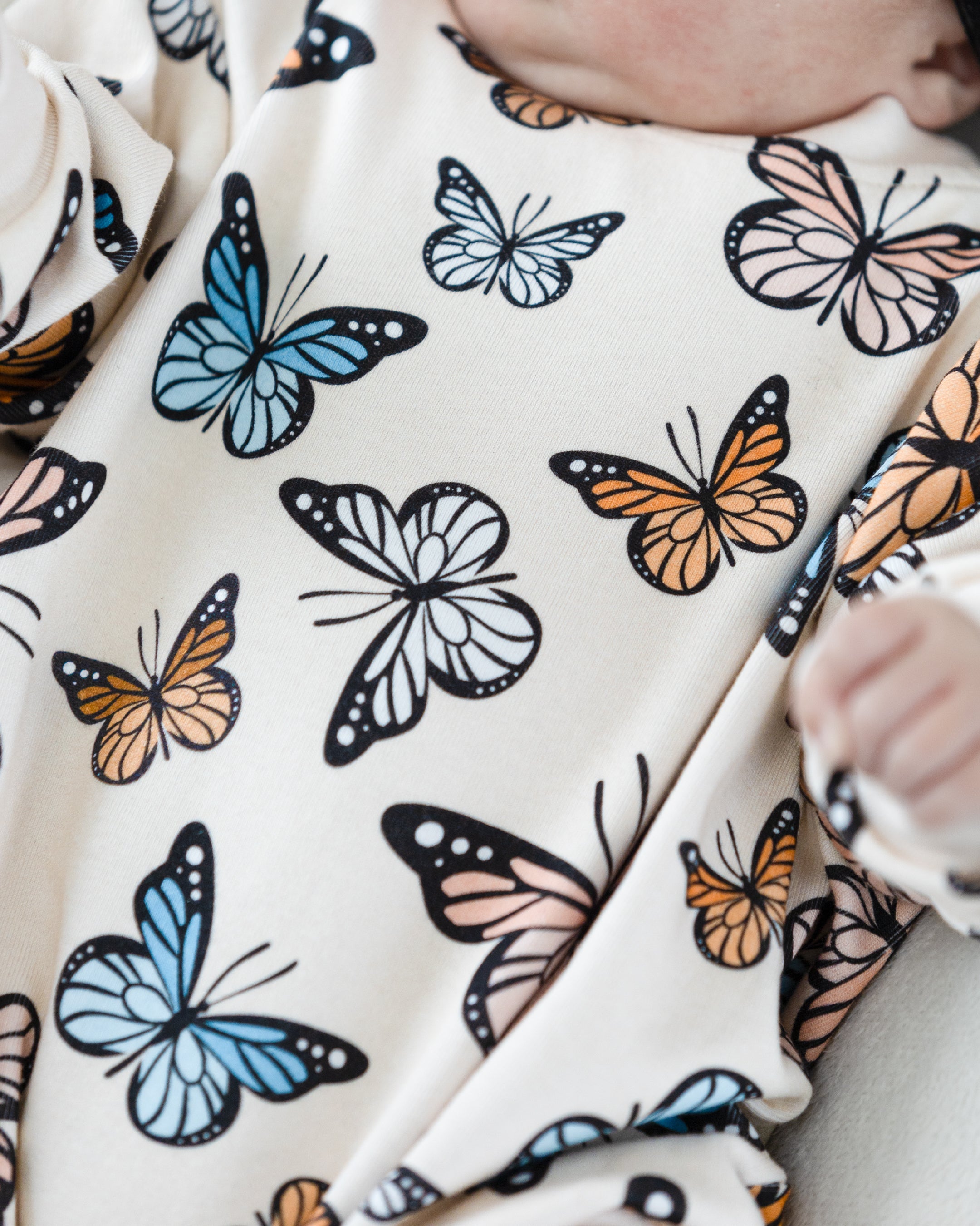Baby Girl Bubble Romper | Butterflies
