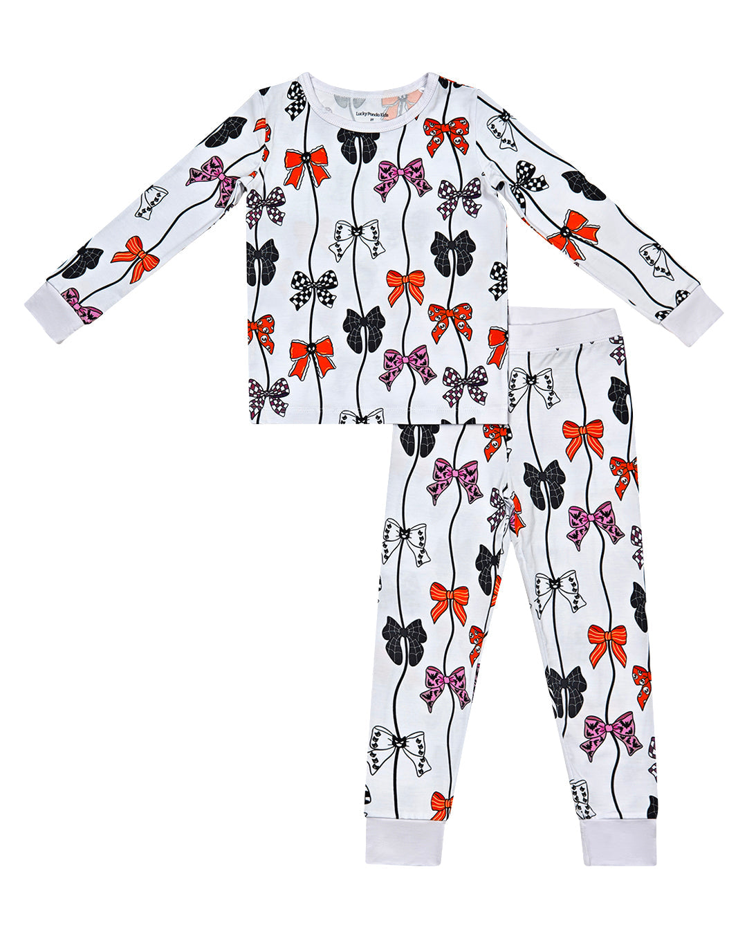Bamboo Two Piece Pajama Set | Spooky Bows