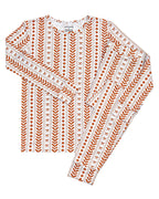 Boho Daisy Bamboo Two-Piece Pajama Set