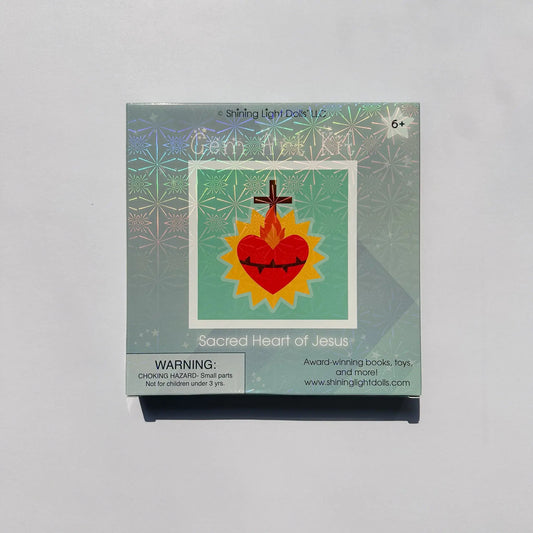 Gem Art Craft Kit Sacred Heart of Jesus