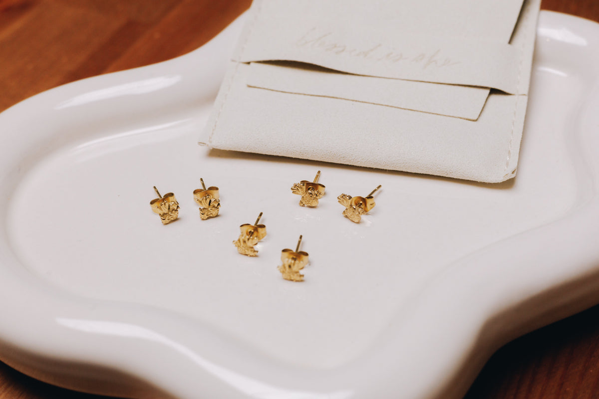 Chaste Heart of Joseph Stud Earrings | A Reminder of St. Joseph’s Faithful Love