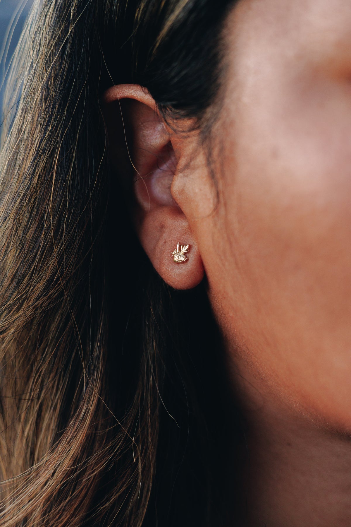 Immaculate Heart of Mary Stud Earrings | A Reminder of Our Lady’s Love