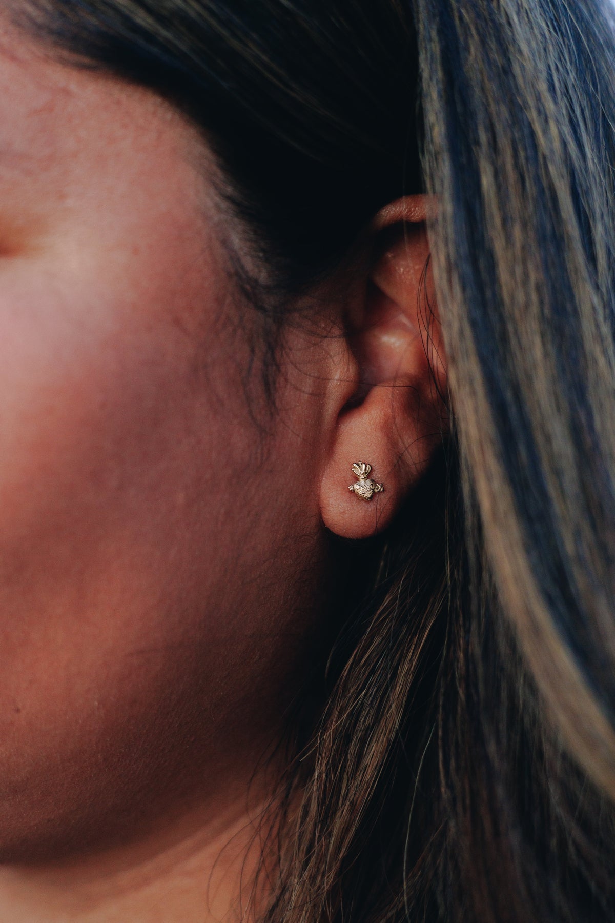 Sacred Heart of Jesus Stud Earrings | A Reminder of Christ’s Love