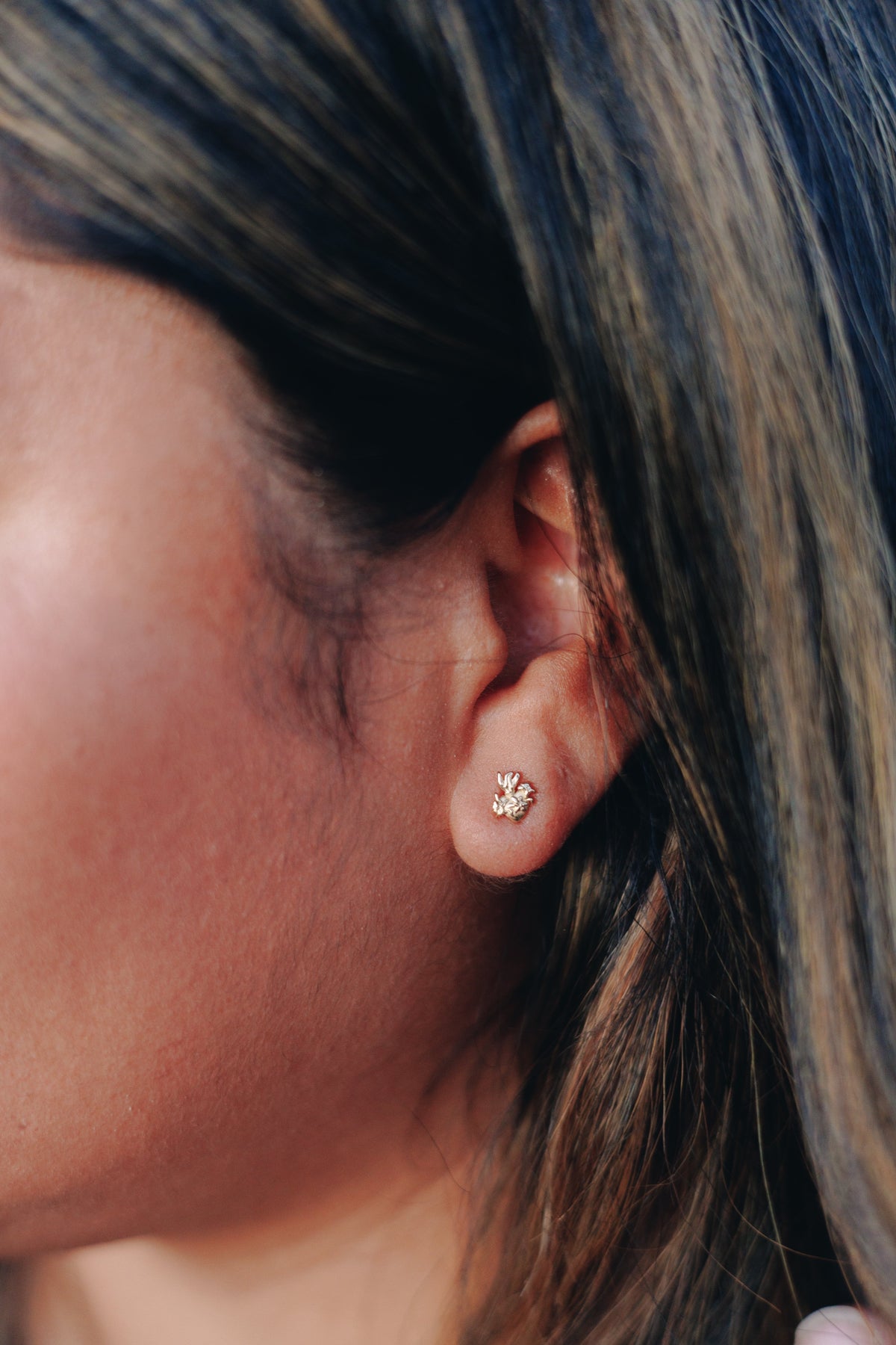 Chaste Heart of Joseph Stud Earrings | A Reminder of St. Joseph’s Faithful Love