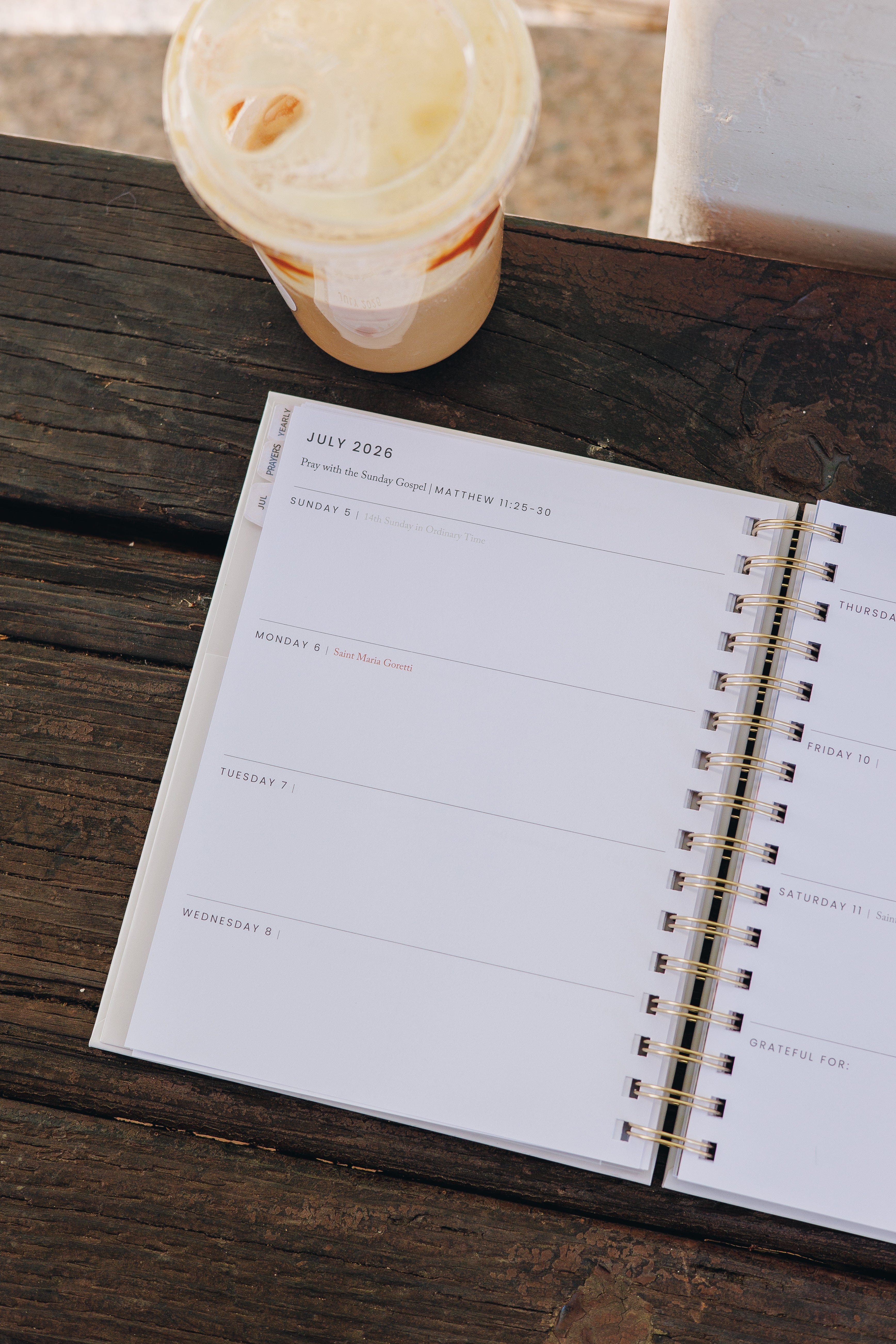 Catholic Academic Planner 2026–2027 | Mini Layout