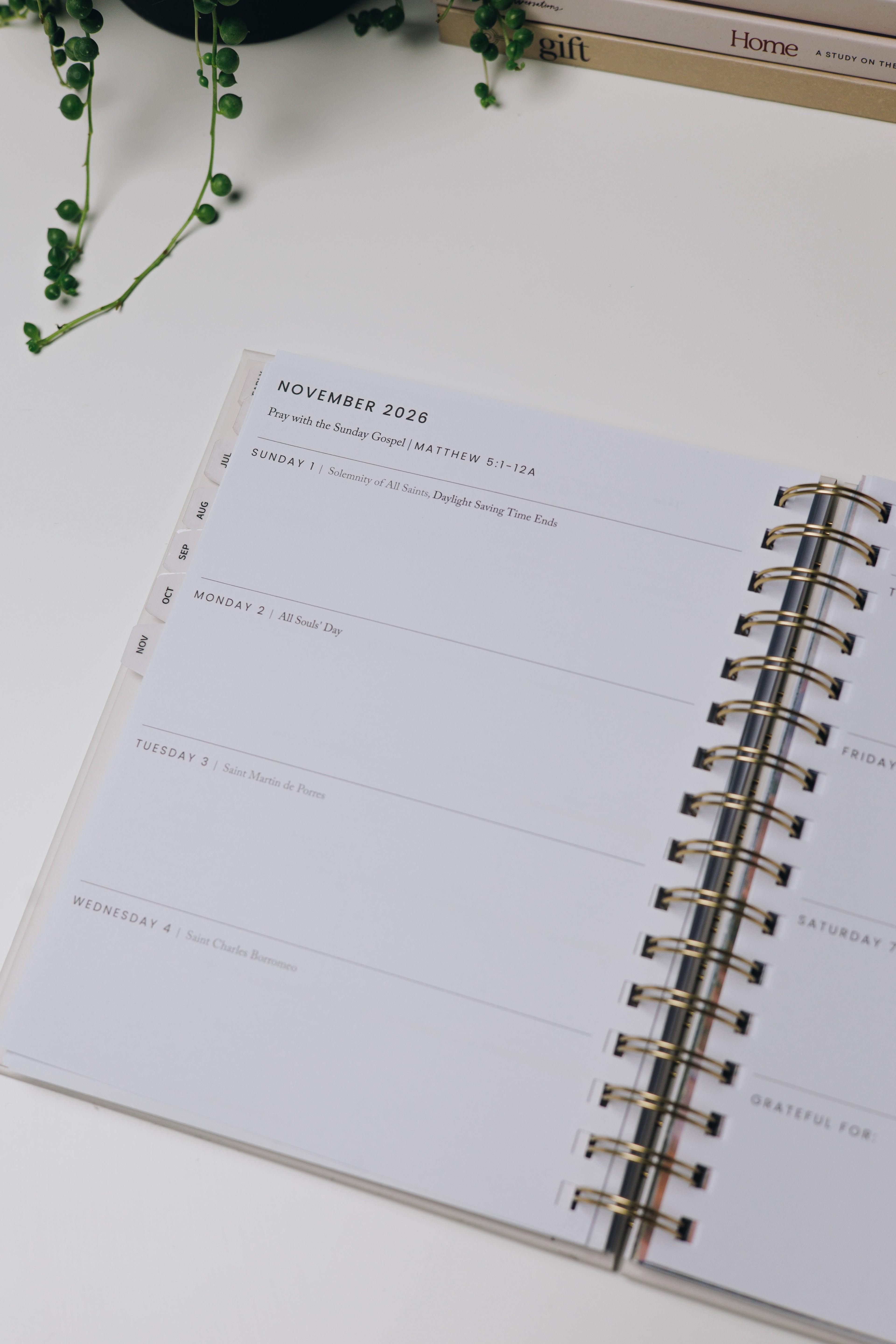 Catholic Academic Planner 2026–2027 | Mini Layout