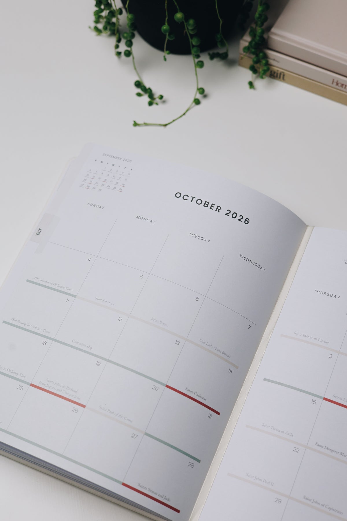 Catholic Academic Planner 2026–2027 | Big Layout