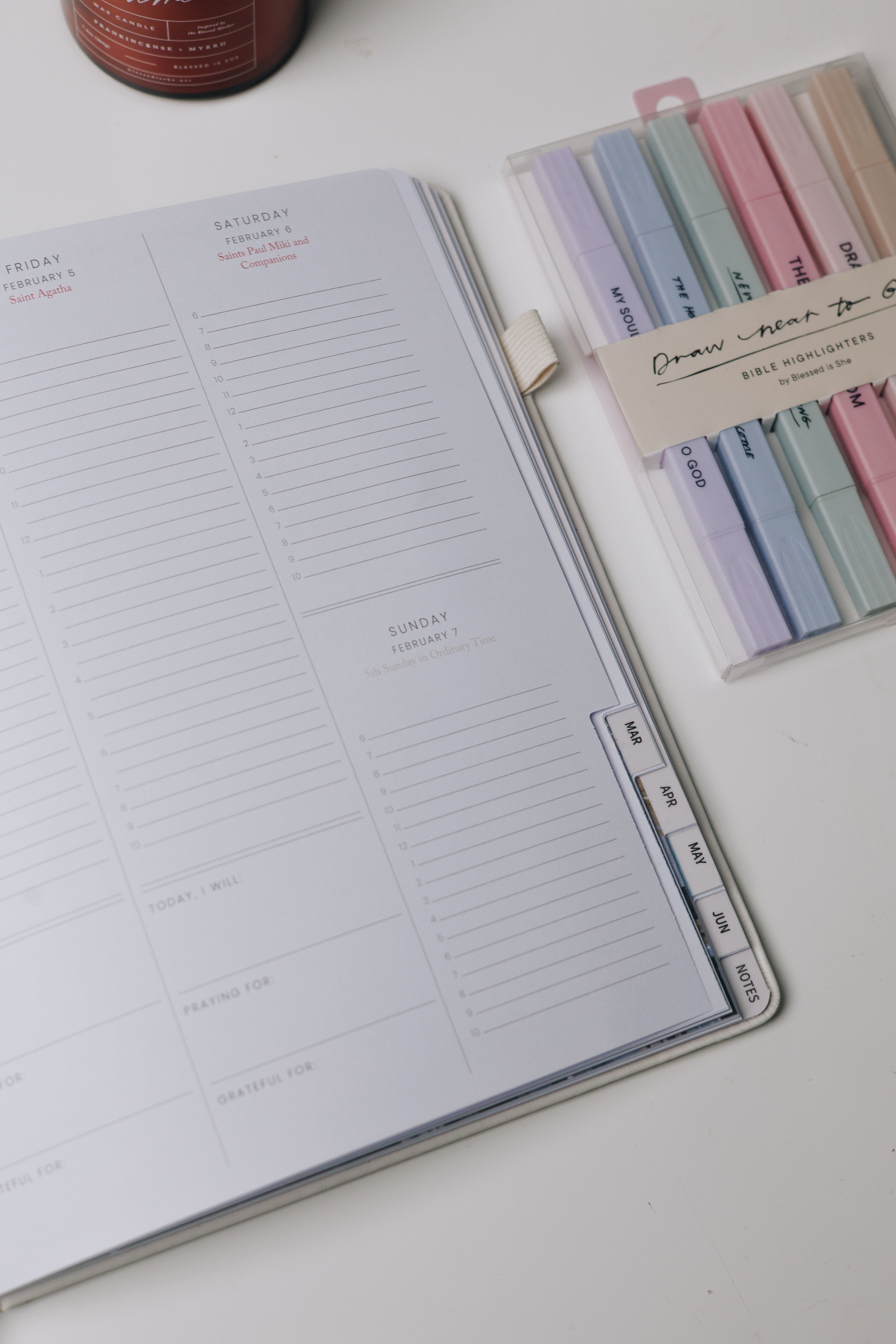 Catholic Academic Planner 2026–2027 | Big Layout