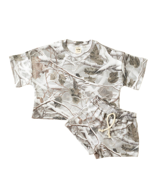 Camo Shorts Set