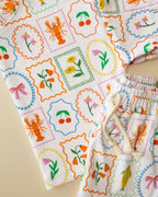 Whimsy Summer Shorts Set