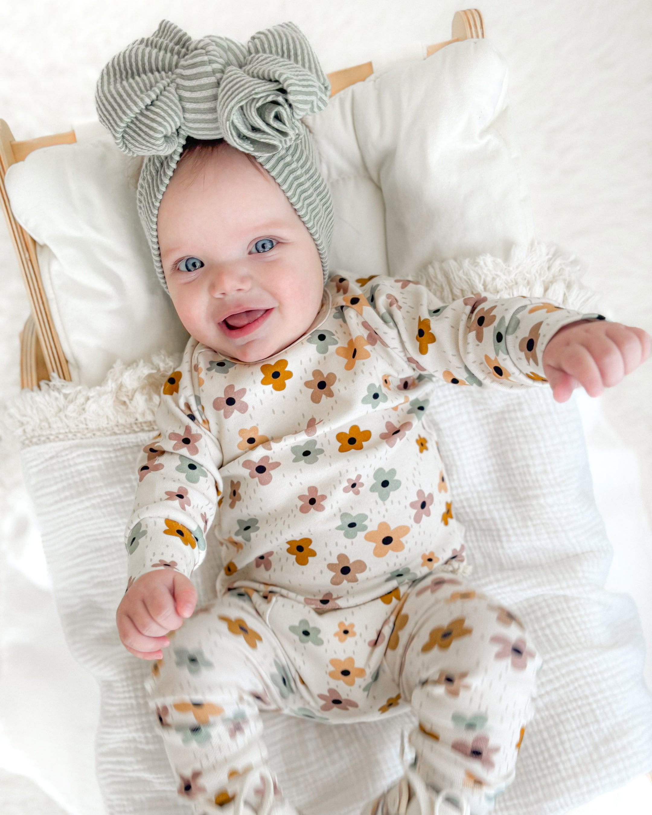 Girls Floral Lounge Set
