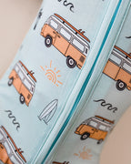 Bamboo Shorty Romper | Retro Beach