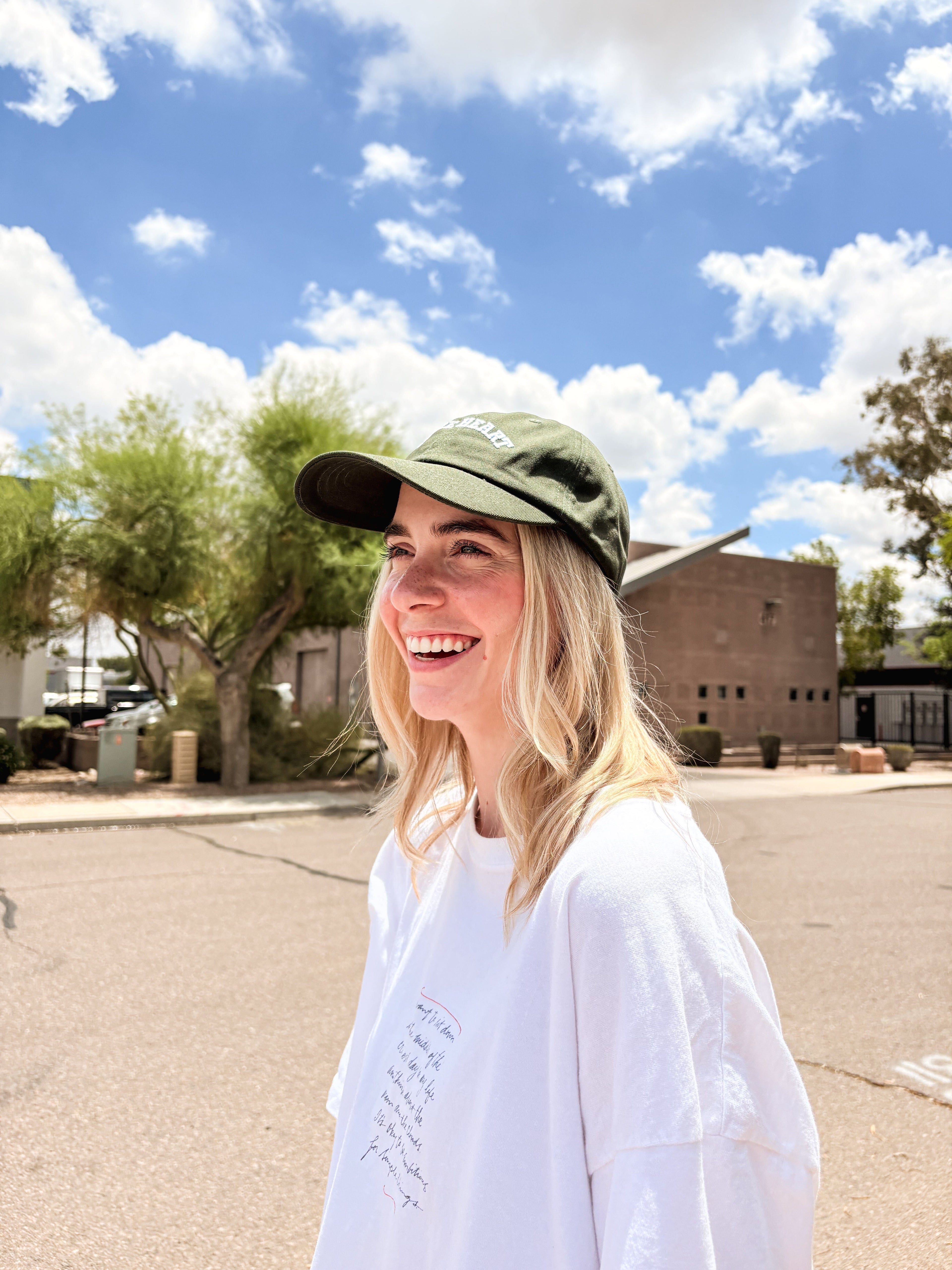 Take Heart 6-Panel Dad Hat for Women