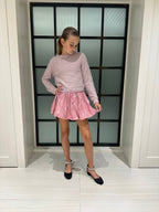 AA Pink Fuzzy Sweater