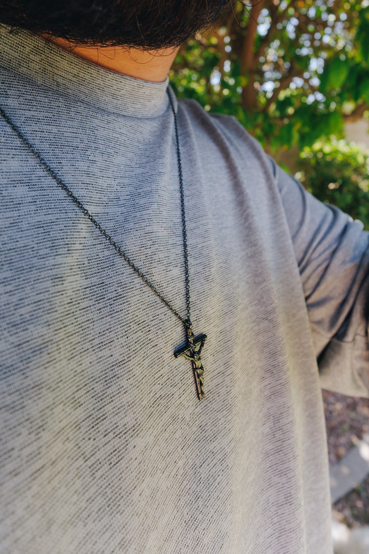 Black Crucifix Necklace for Men | A Daily Reminder of Faith