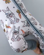 Baby Bamboo Zip Romper | Rad Bunny