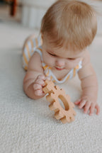 Baby's First Rosary Wooden Teether