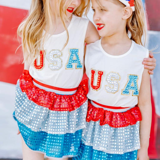Girls Miss Americana Set