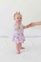 Girls Cowgirl Bodysuit Dress