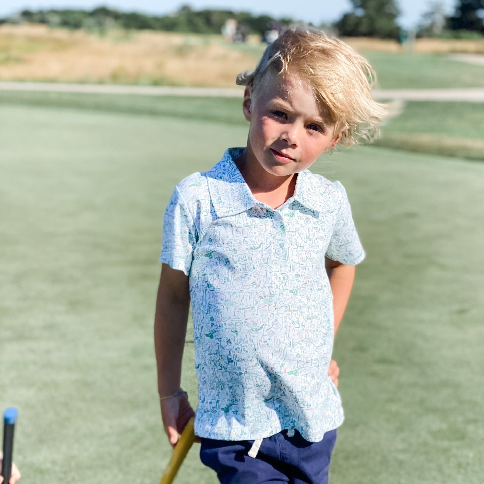 Golf Pima Cotton Polo Shirt