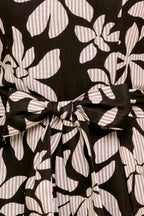 DREAMY ELEGANCE BLACK WOVEN JUMPSUIT