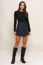 MODERN STAPLE WOVEN COMBINATION ROMPER