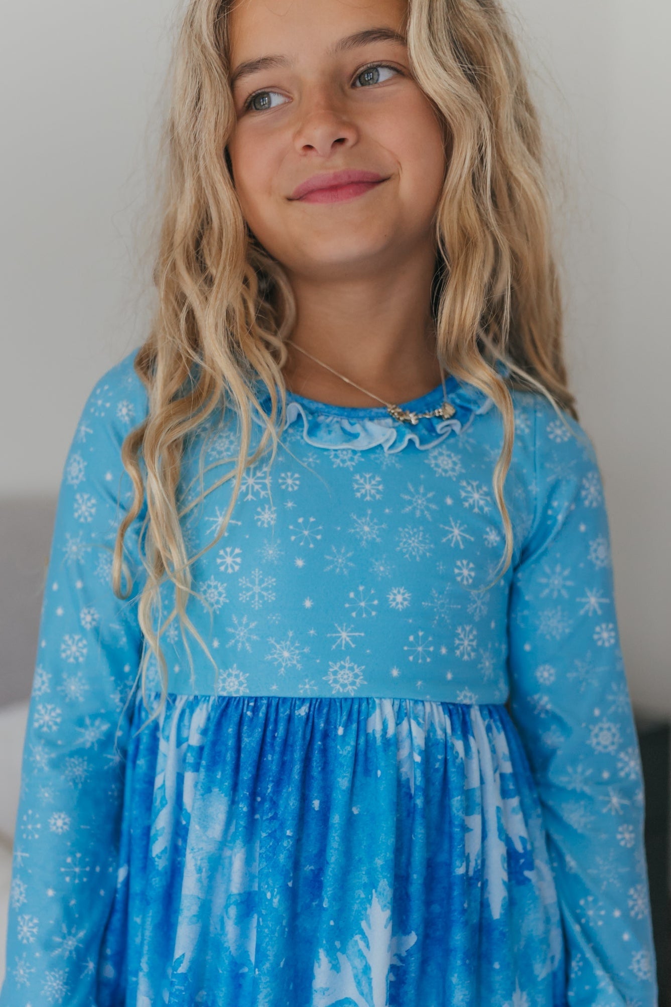 Snowflake Ice Princess Lounge Gown
