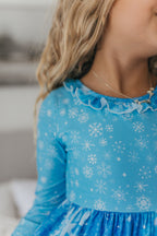 Snowflake Ice Princess Lounge Gown