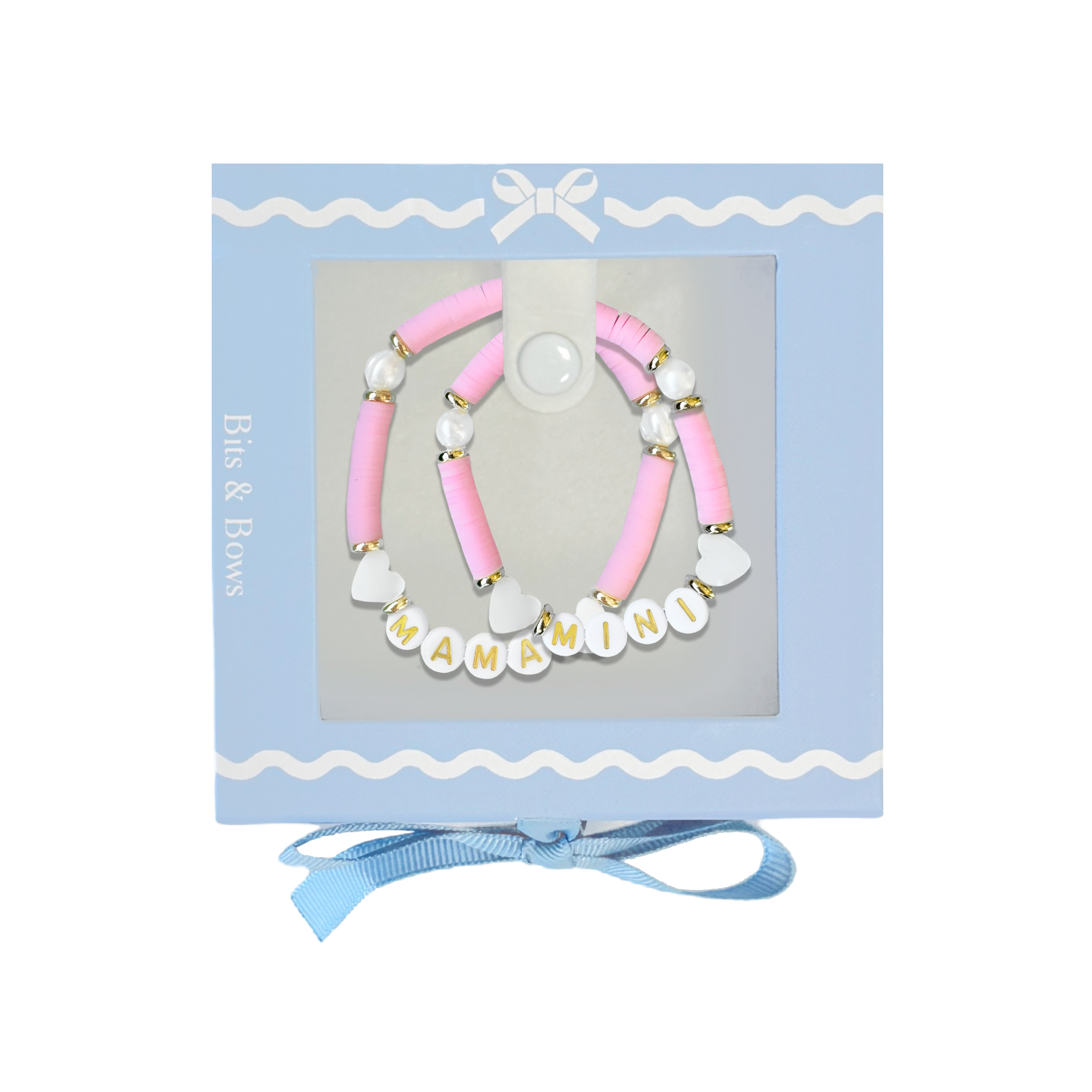 Pink Mama & Mini Bracelet Gift Set