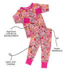 Journee Bamboo 2-Piece Long Sleeve Set